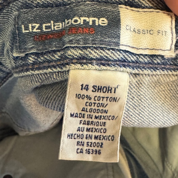 Vintage Liz Claiborne 90s Mom Jeans Size 14 Short - Picture 5 of 8